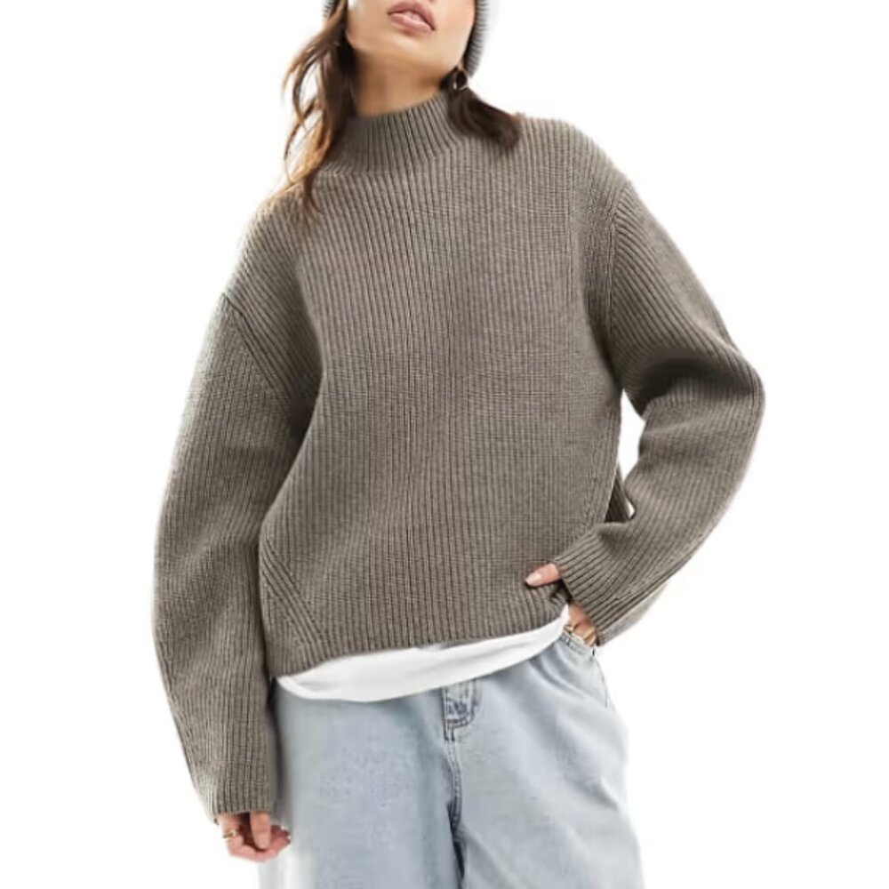 (New without tags) & Other Stories merino wool and cotton blend sweater